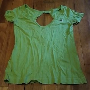 EUC Hollister cut out shirt